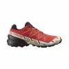 Salomon | Men's Speedcross 6 Running Shoes - Fiery Red 2 Salomon | Men's Speedcross 6 Running Shoes - Fiery Red -True Motion Sales Store L41738200 M Salomon Speedcross6 side
