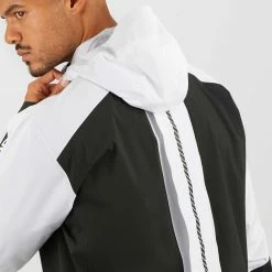 Salomon | Men's Bonatti Trail WP Jacket 15 Salomon | Men's Bonatti Trail WP Jacket -True Motion Sales Store LC1614200 M salomon bonattitrailwpjkt hooddetail2