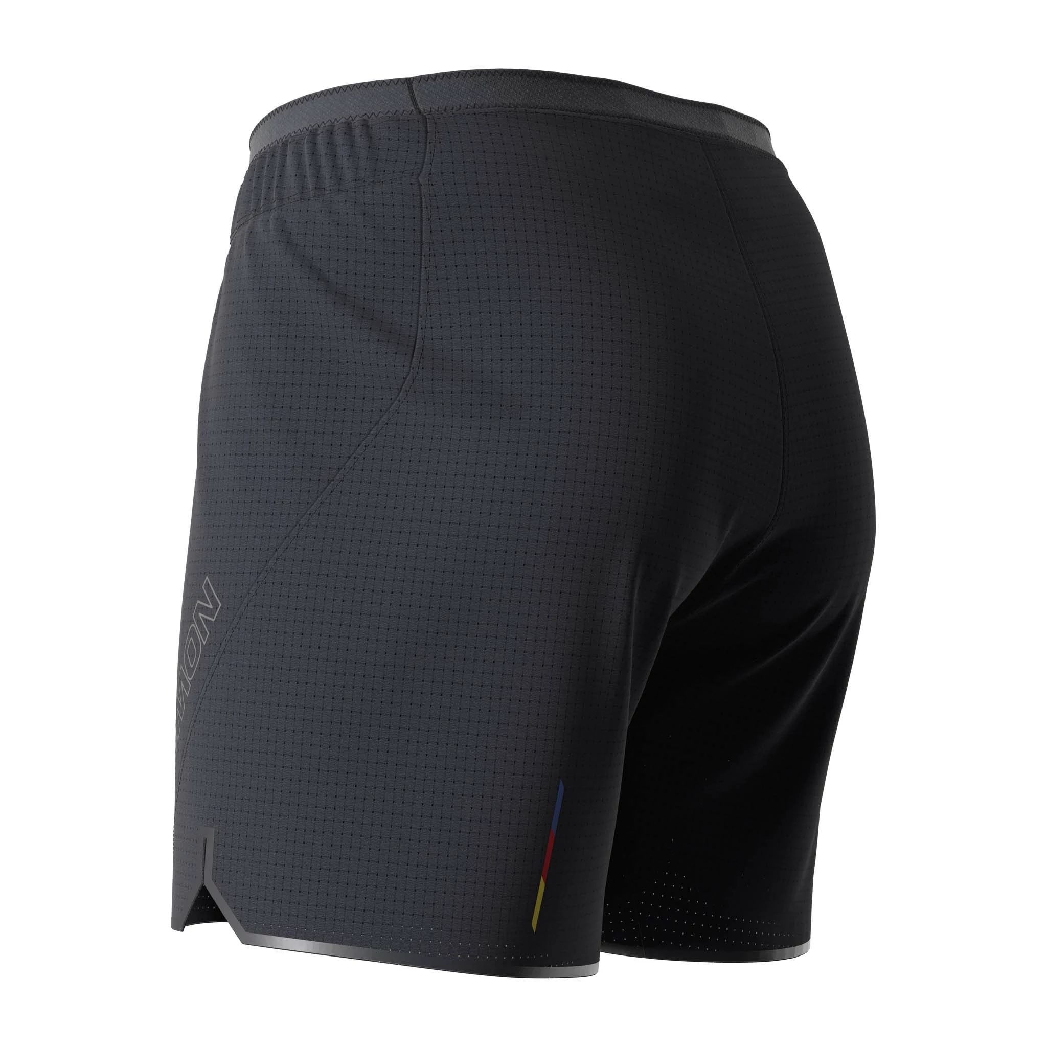 Salomon | Men's Sense Aero 5'' Shorts - Deep Black 4 Salomon | Men's Sense Aero 5'' Shorts - Deep Black - Image 2