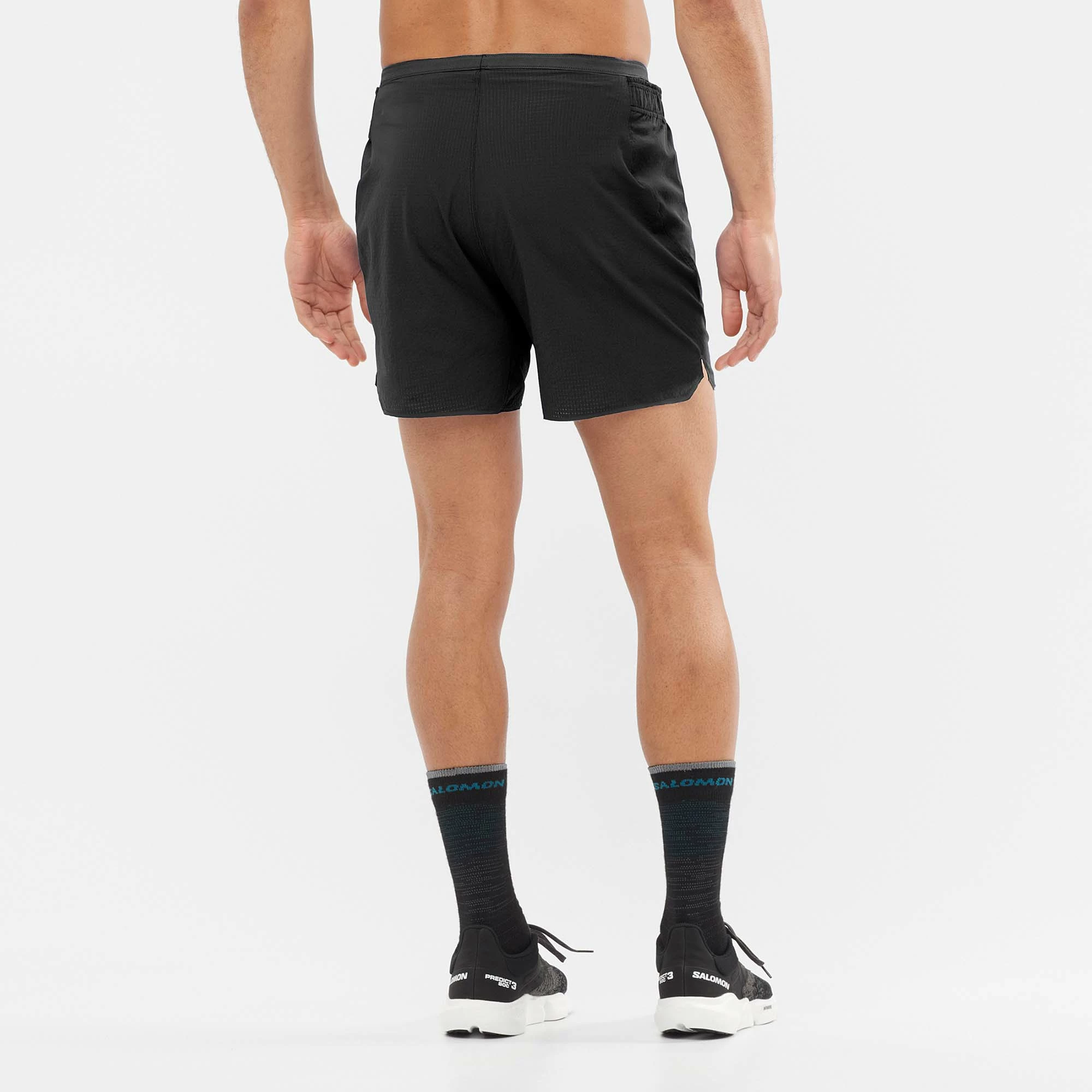 Salomon | Men's Sense Aero 5'' Shorts - Deep Black 6 Salomon | Men's Sense Aero 5'' Shorts - Deep Black - Image 4