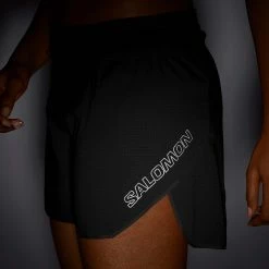 Salomon | Women's Sense Aero 5'' Shorts -True Motion Sales Store LC1891500 W Salomon senseaero5short sidedark