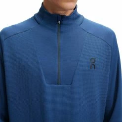 On | Men's Climate Shirt 12 On | Men's Climate Shirt -True Motion Sales Store M163.00469 M On ClimateShirt frontzip