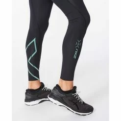 2XU | Men's Light Speed Compression Tights 13 2XU | Men's Light Speed Compression Tights -True Motion Sales Store MA5305bblksgf M 2xu lightspeedcomptights lowerside