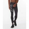 2XU | Men's Aero Vent Compression Tights 2 2XU | Men's Aero Vent Compression Tights -True Motion Sales Store MA6529bBLKSRF M 2xu aeroventcomptight front2