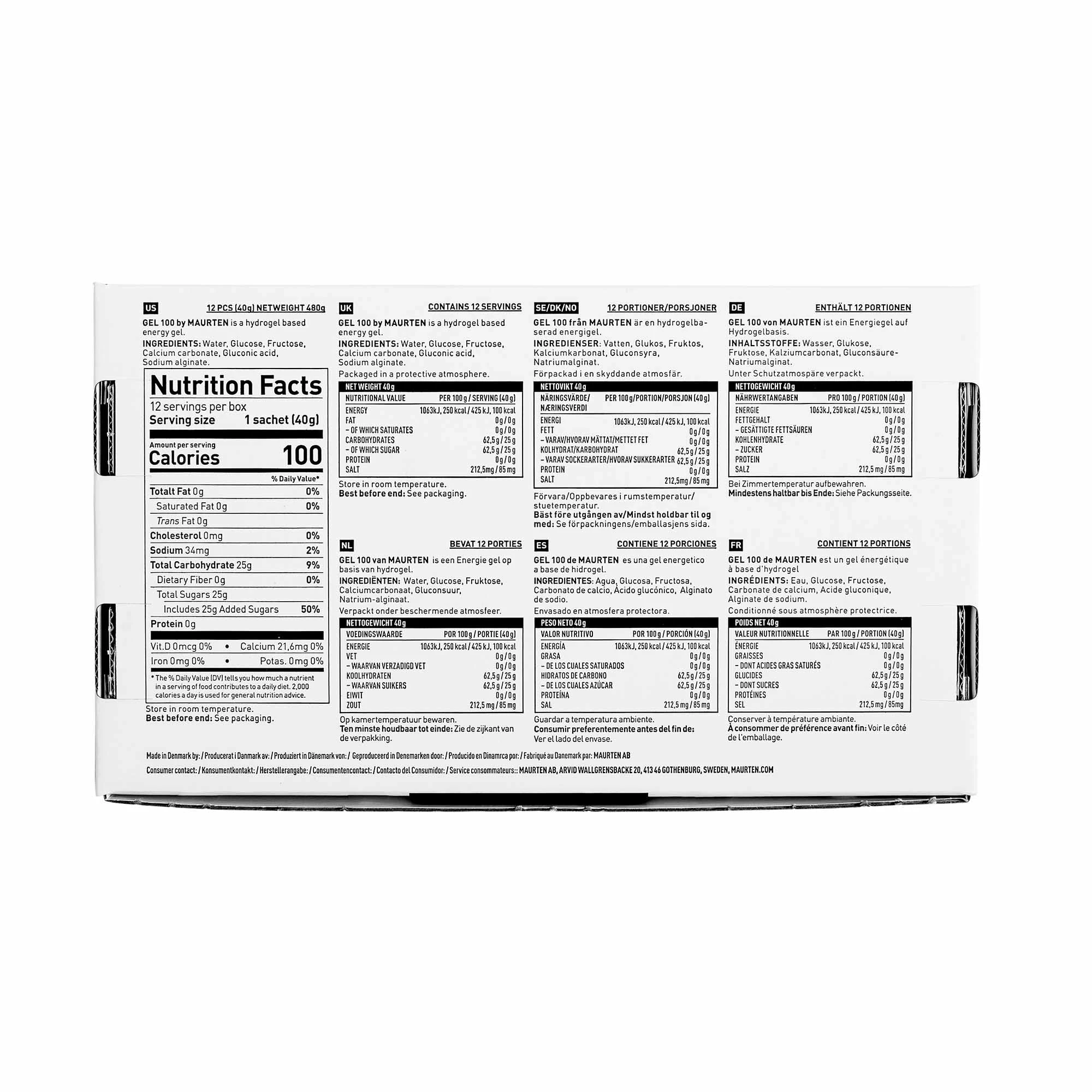 Maurten | Gel 100 Box - 12 Servings 8 Maurten | Gel 100 Box - 12 Servings - Image 6