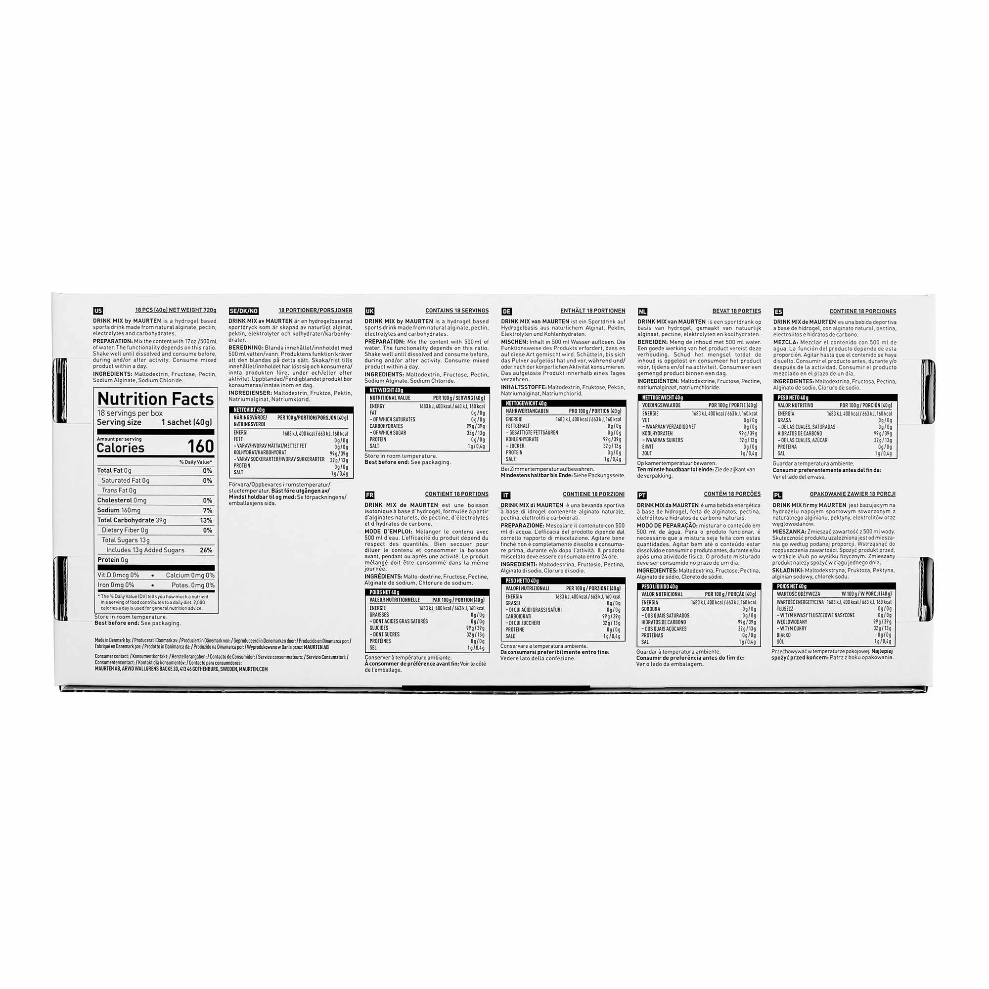 Maurten | Drink Mix 160 Box - 18 Servings 6 Maurten | Drink Mix 160 Box - 18 Servings - Image 4