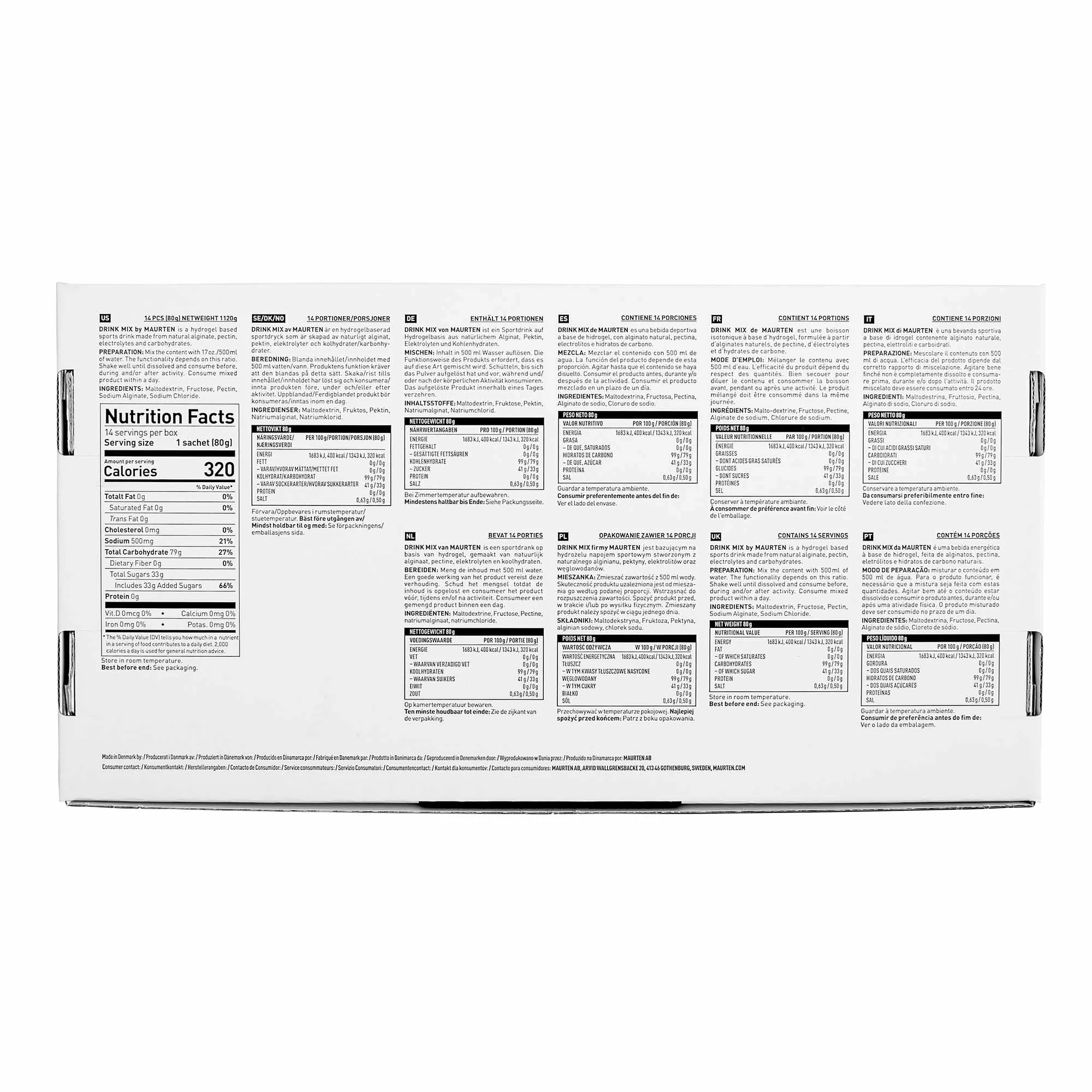 Maurten | Drink Mix 320 Box - 14 Servings 6 Maurten | Drink Mix 320 Box - 14 Servings - Image 4