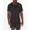 2XU | Men's Aero Tee - Black 1 2XU | Men's Aero Tee - Black -True Motion Sales Store MR6557ablksrf M aerotee modelfront