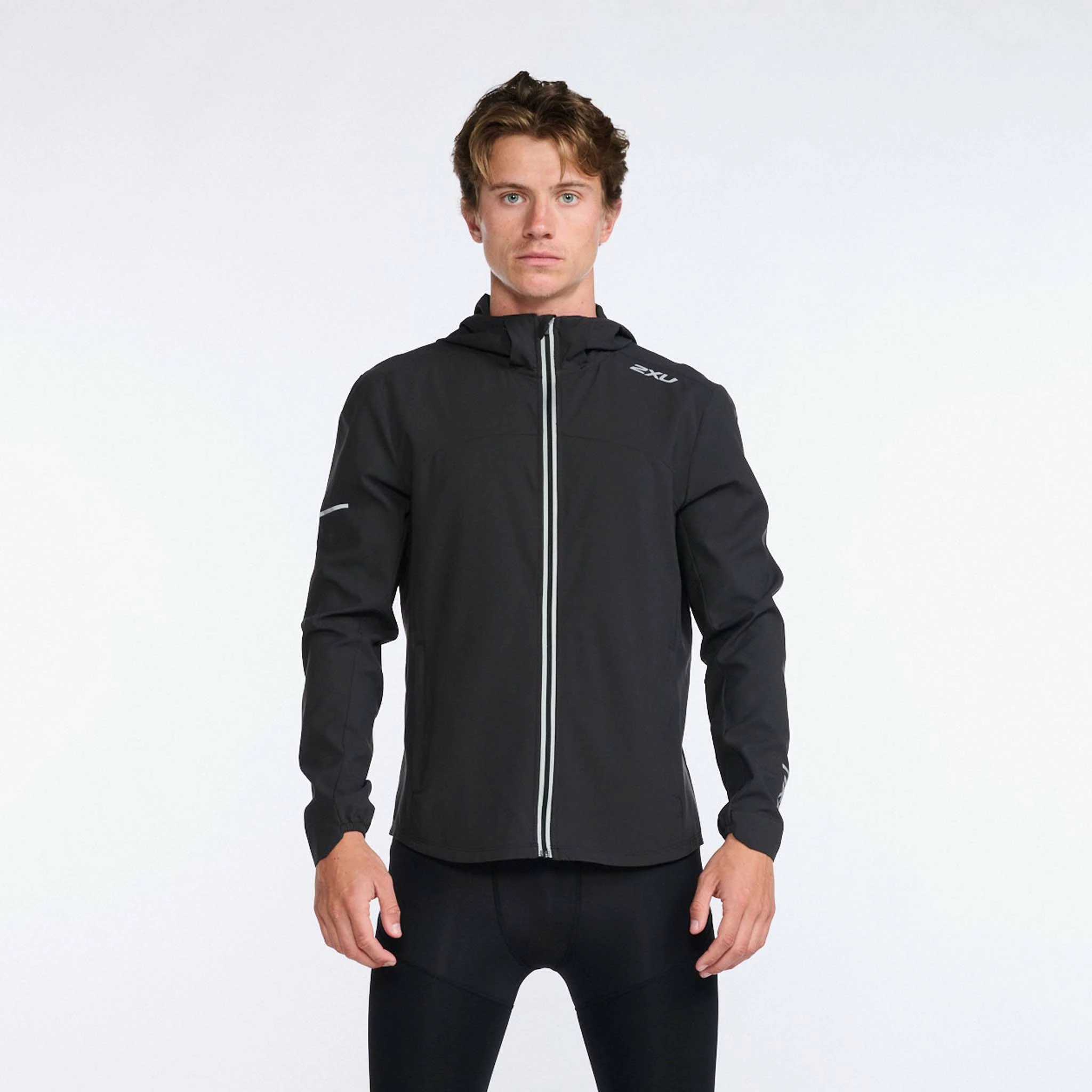 2XU | Men's Aero Jacket - Black 3 2XU | Men's Aero Jacket - Black
