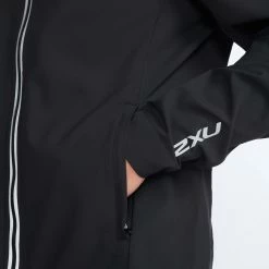 2XU | Men's Aero Jacket - Black 13 2XU | Men's Aero Jacket - Black -True Motion Sales Store MR6858aBLKSRF M 2XU AeroJacket pocket