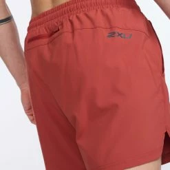 2XU | Men's Aero 5 Inch Short -True Motion Sales Store MR6903bCHOBRF M 2XU Aero5InchShort backclose