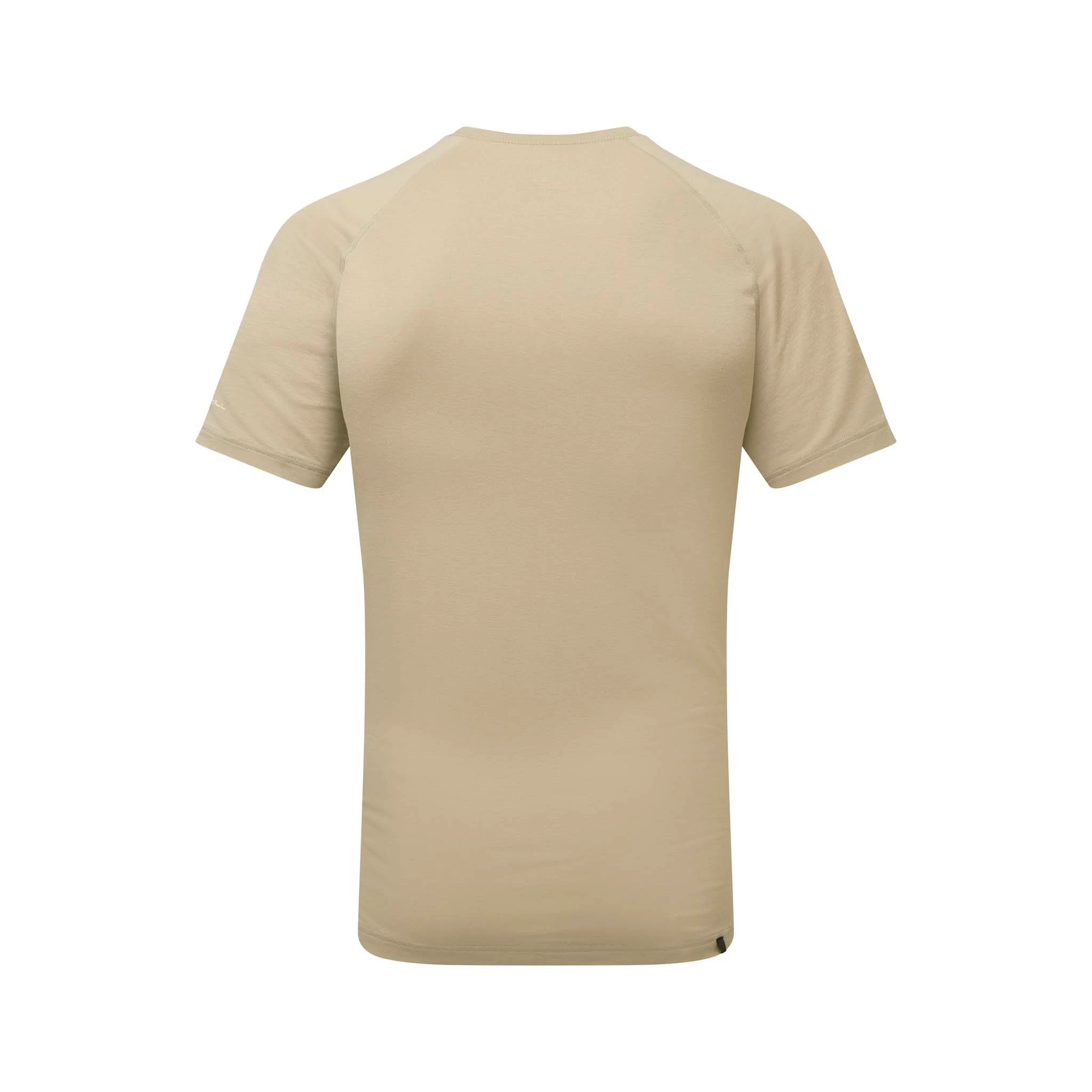 Ronhill | Men's Life Tencel S/S Tee - Latte Marl 4 Ronhill | Men's Life Tencel S/S Tee - Latte Marl - Image 2