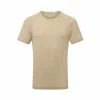 Ronhill | Men's Life Tencel S/S Tee - Latte Marl 2 Ronhill | Men's Life Tencel S/S Tee - Latte Marl -True Motion Sales Store RH 005070RH 01002 M Ronhill LifeTencelSSTee front