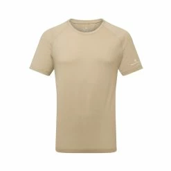 Ronhill | Men's Life Tencel S/S Tee - Latte Marl