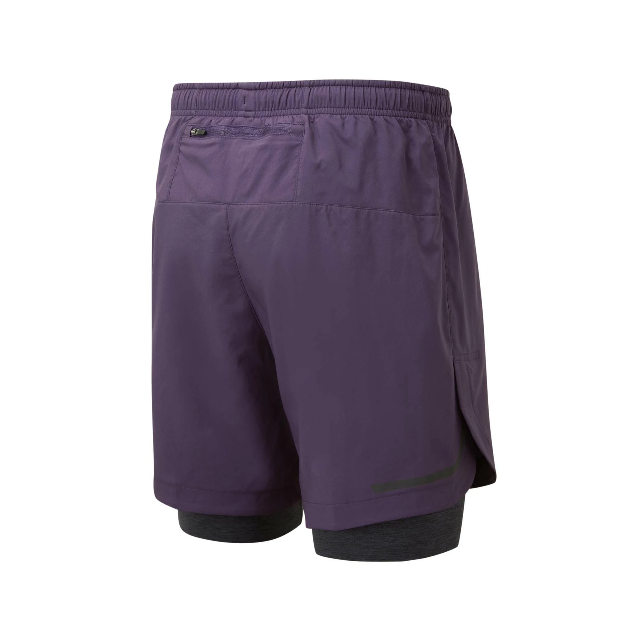 Ronhill | Men's Life 7" Twin Short - Nightshade 4 Ronhill | Men's Life 7" Twin Short - Nightshade - Image 2