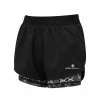 Ronhill | Women's Life Twin Short - Black 1 Ronhill | Women's Life Twin Short - Black -True Motion Sales Store RH 005543RH 00971 W Ronhill LifeTwinShort front