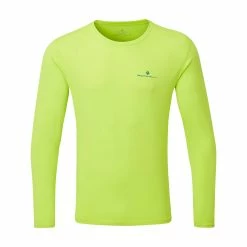 Ronhill | Men's Core L/S Tee - Acid Lime