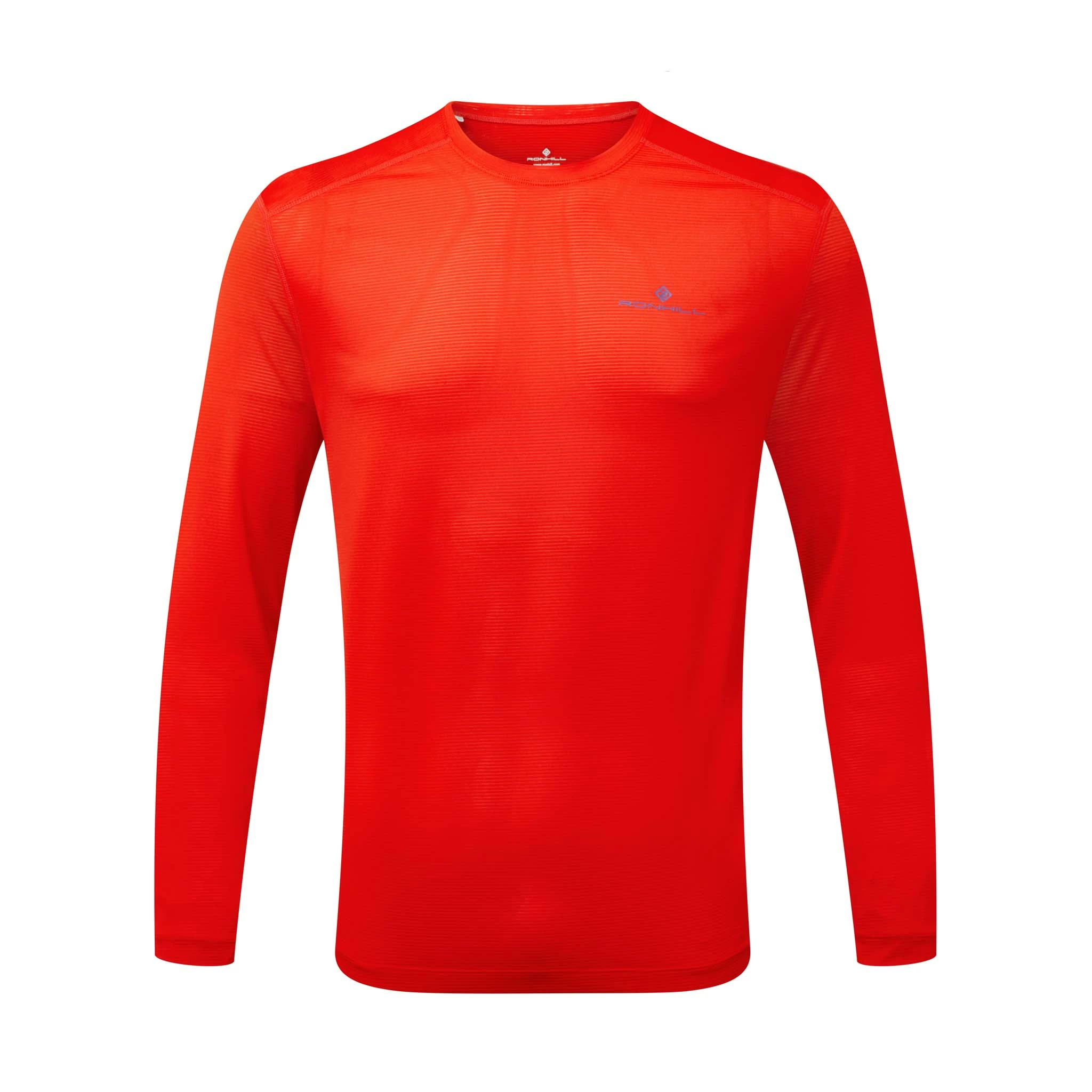 Ronhill | Men's Tech L/S Tee - Flame 3 Ronhill | Men's Tech L/S Tee - Flame