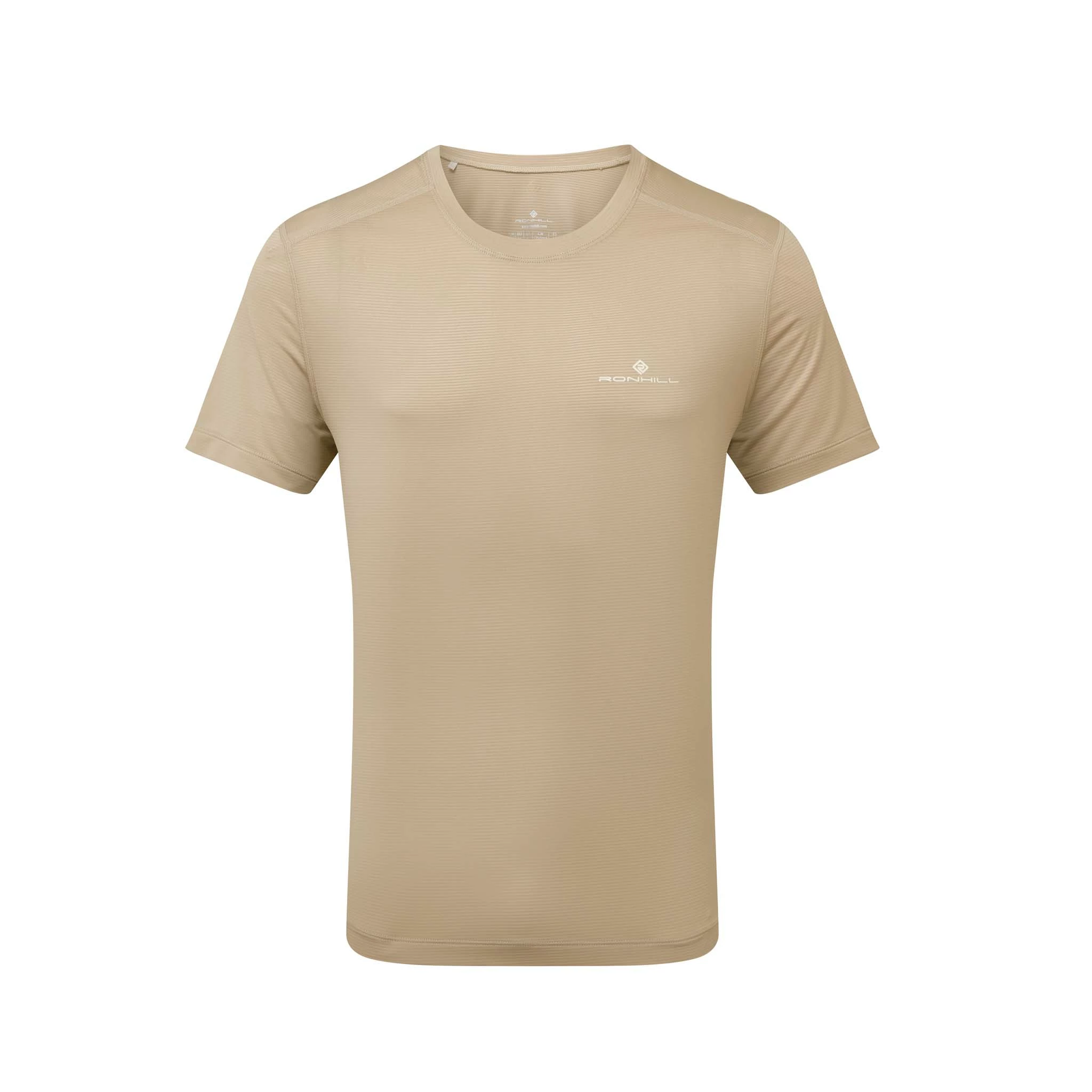Ronhill | Men's Tech S/S Tee - Latte 3 Ronhill | Men's Tech S/S Tee - Latte