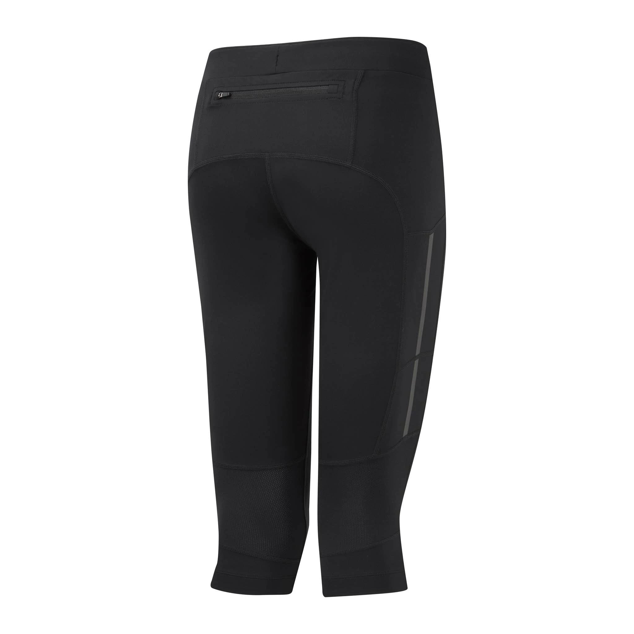 Ronhill | Women's Tech Revive Stretch Capri - All Black 4 Ronhill | Women's Tech Revive Stretch Capri - All Black - Image 2