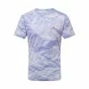 Ronhill | Men's Tech Golden Hour Tee - Lake Blue Crinkle -True Motion Sales Store RH 006091RH 00998 W Ronhill TechGoldenHourTee front
