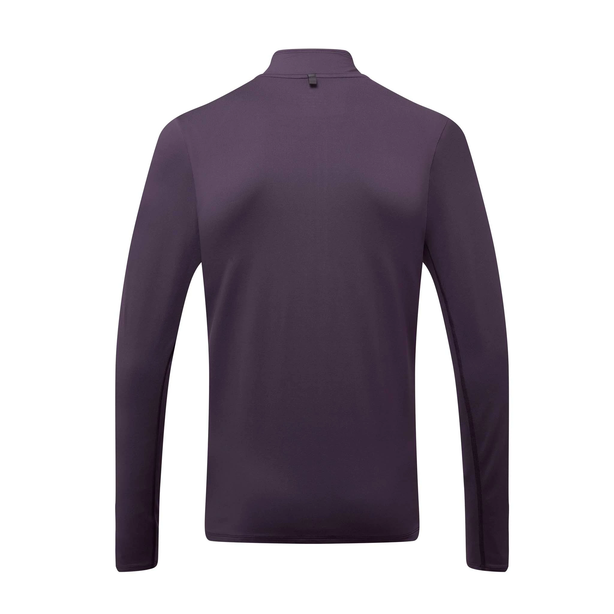 Ronhill | Men's Life Practice 1/2 Zip Tee - Nightshade 4 Ronhill | Men's Life Practice 1/2 Zip Tee - Nightshade - Image 2