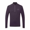 Ronhill | Men's Life Practice 1/2 Zip Tee - Nightshade 1 Ronhill | Men's Life Practice 1/2 Zip Tee - Nightshade -True Motion Sales Store RH 006490RH 01017 M Ronhill LifePractise12ZipTee front