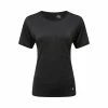 Ronhill | Women's Tech Glide S/S Tee - All Black 2 Ronhill | Women's Tech Glide S/S Tee - All Black -True Motion Sales Store RH 006632R009 W Ronhill TechGlideSSTee front