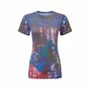 Ronhill | Women's Tech Golden Hour Tee - Dark Cobalt Victory -True Motion Sales Store RH 006706RH 00981 W Ronhill TechGoldenHourTee front