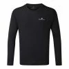Ronhill | Men's Core L/S Tee - Black 1 Ronhill | Men's Core L/S Tee - Black -True Motion Sales Store RH005790RH00681 M ronhill corelstee front