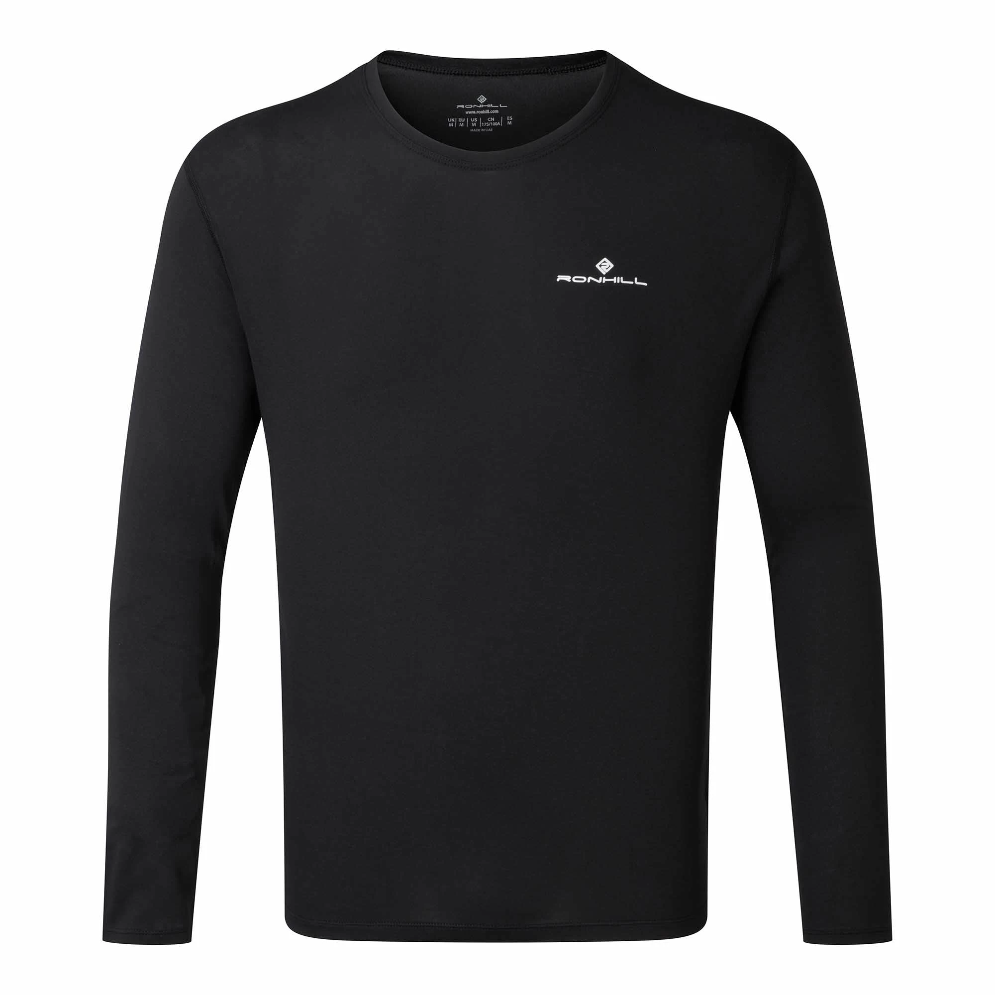 Ronhill | Men's Core L/S Tee - Black 3 Ronhill | Men's Core L/S Tee - Black