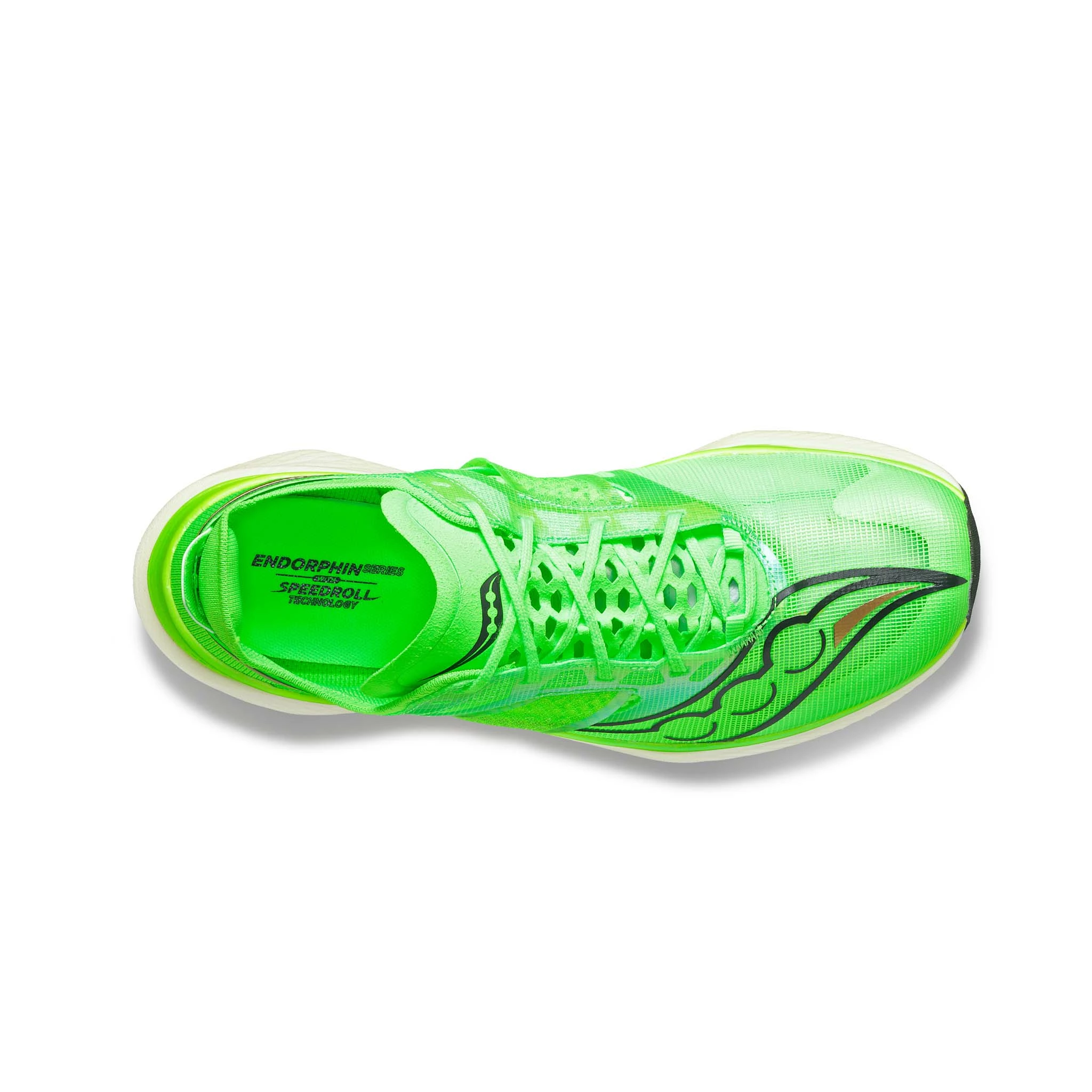Saucony | Men's Endorphin Elite Running Shoes - Slime 6 Saucony | Men's Endorphin Elite Running Shoes - Slime - Image 4