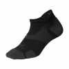 2XU | Unisex VECTR CUSHION No Show Sock 1 2XU | Unisex VECTR CUSHION No Show Sock -True Motion Sales Store UA5043eblkttm 2XU vectrlightcushionns front