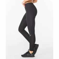 2XU | Women's Aero Vent Mid-Rise Compression Tights 11 2XU | Women's Aero Vent Mid-Rise Compression Tights -True Motion Sales Store WA6519bBLKSRF F 2xu aeroventmrcomptights modelleft