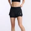 2XU | Women's Aero 2-in1 4 Inch Short 1 2XU | Women's Aero 2-in1 4 Inch Short -True Motion Sales Store WR6861bBLK SRF W 2XU Aero2 in14InchShort frontonbody2
