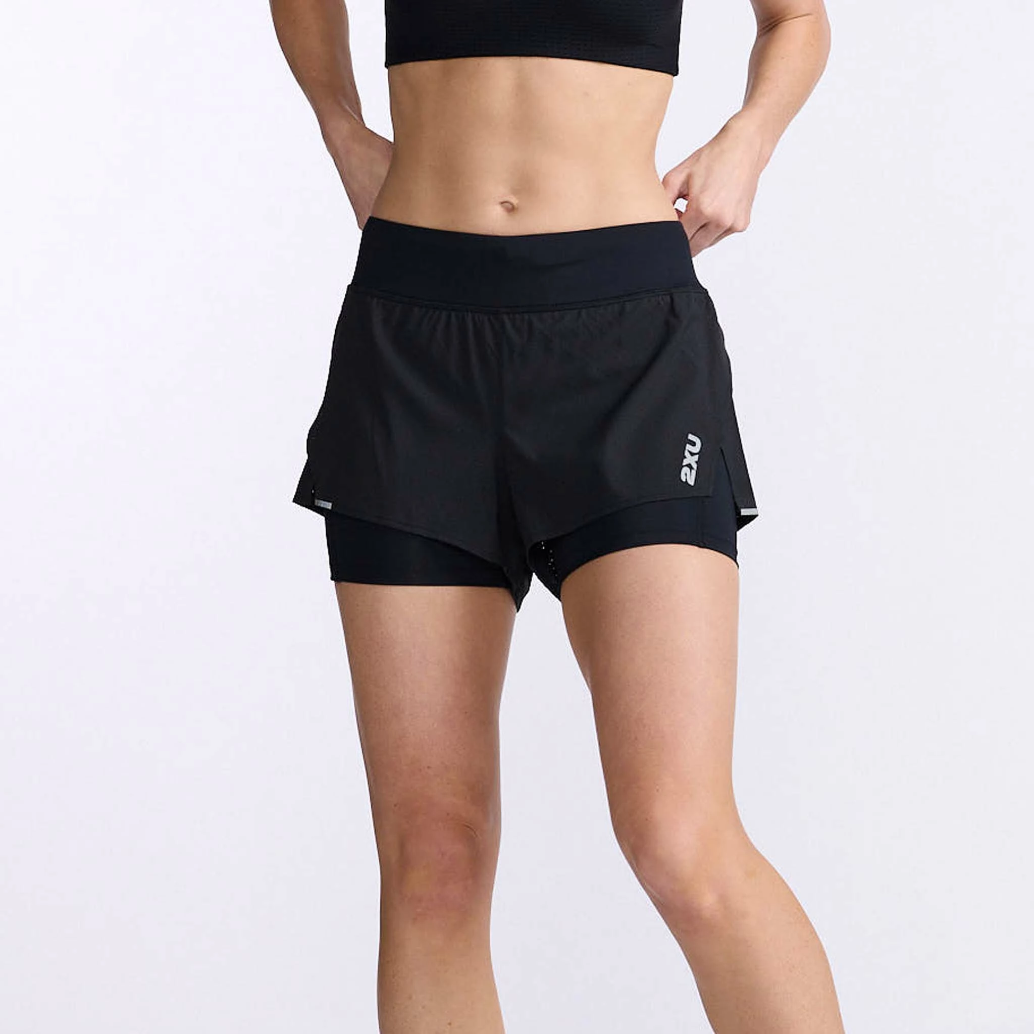 2XU | Women's Aero 2-in1 4 Inch Short 3 2XU | Women's Aero 2-in1 4 Inch Short