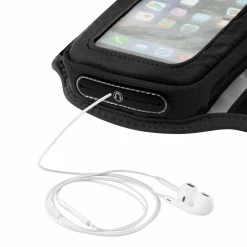 Fitletic | Unisex Forte Running Arm Band 18 Fitletic | Unisex Forte Running Arm Band -True Motion Sales Store forte black headphone port 2