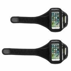 Fitletic | Unisex Forte Running Arm Band 19 Fitletic | Unisex Forte Running Arm Band -True Motion Sales Store forte black sizes 3