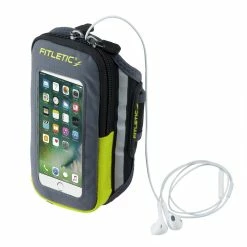 Fitletic | Unisex Forte Running Arm Band - Grey 11 Fitletic | Unisex Forte Running Arm Band - Grey -True Motion Sales Store forte grey green headphone 2